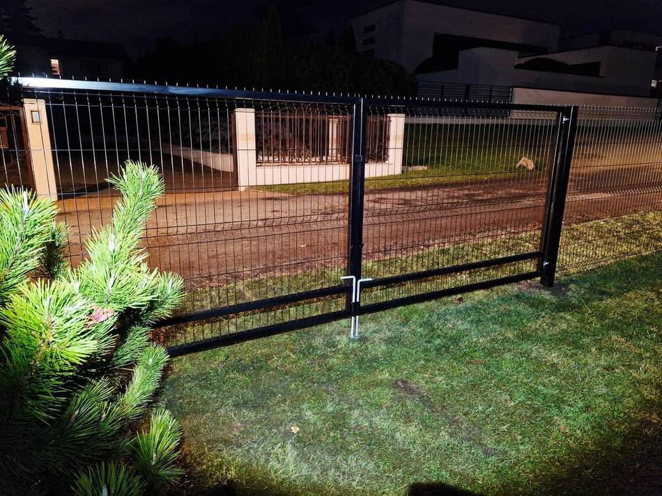 Gates in the evening