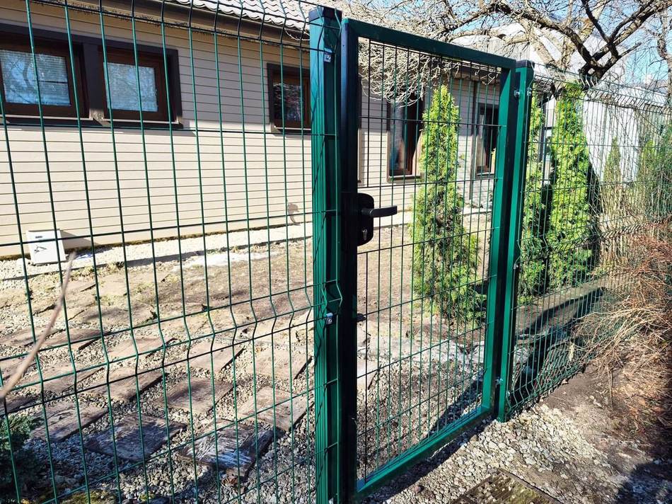 Panel pedestrian gate
